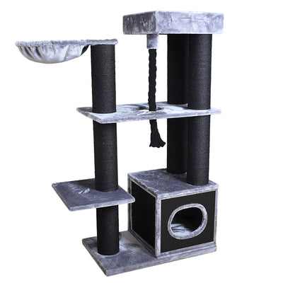LEICESTER SCRATCHING POST DARK GREY