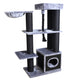 LEICESTER SCRATCHING POST DARK GREY