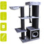 LEICESTER SCRATCHING POST DARK GREY