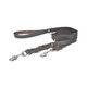 BRAIDED LEATHER LEASH TWIN