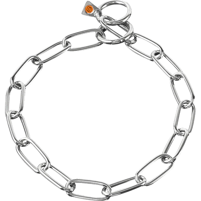 COLLAR, LONG LINKS – STAINLESS STEEL 4MM