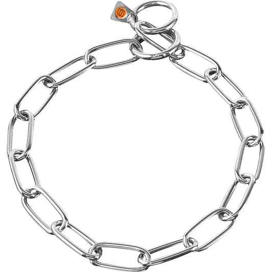 COLLAR, LONG LINKS – STAINLESS STEEL 4MM