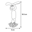 TOY WYLA COW & RABBIT MIX COLOUR