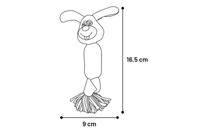 TOY WYLA COW & RABBIT MIX COLOUR