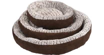 BASKET SNOOZY ROUND BROWN
