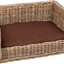 BASKET RECTANGULAR WICKER BIBA