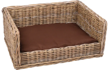 BASKET RECTANGULAR WICKER BIBA