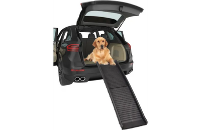 DOG RAMP PLASTIC ZENNA COLLAPSIBLE BLACK