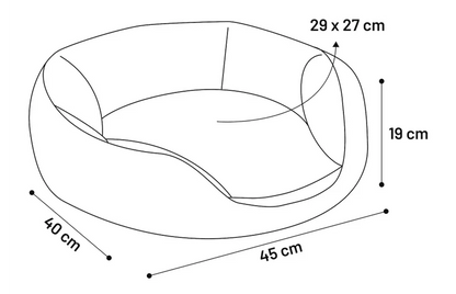 BASKET MARLENA POLYGON GEIGE