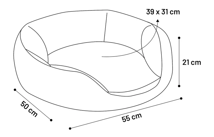 BASKET MARLENA POLYGON GEIGE