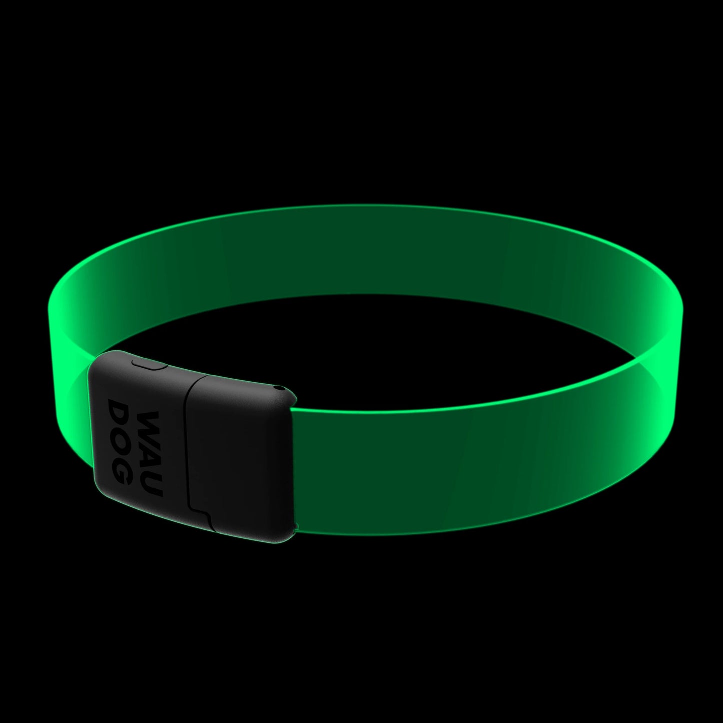WAUDOG LED LIGHT UP DOG COLLAR, RGB, TYPE-C ADJUSTABLE