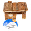 SMALL ANIMAL WOODEN LODGE BARK