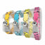 CAT COLLAR RACCOON NYLON MIXED COLOURS 20-30cm / 10mm