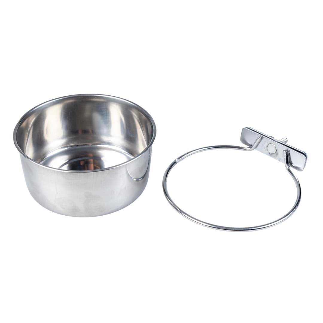 COOP CUP BIRD INOX + SCREW SILVER