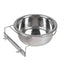 COOP CUP BIRD INOX + SCREW SILVER