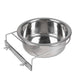 COOP CUP BIRD INOX + SCREW SILVER