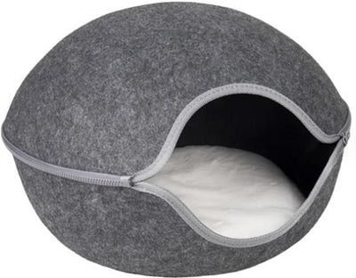BASKET SHABA FELT GREY