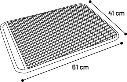 CAT LITTER TRAY MAT MATZ GREY