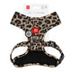 WAUDOG MESH BREATHABLE DOG HARNESS WITH QR-PET TAG LEOPARD DESIGN