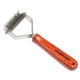 DOUBLE SIDED UNDERCOAT BRUSH W/STAINLESS STEEL TINES