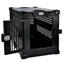 K9 KENNEL BOSS ALUMINIUM DOG CRATE BLACK