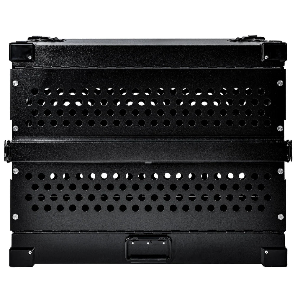 K9 KENNEL BOSS ALUMINIUM DOG CRATE BLACK