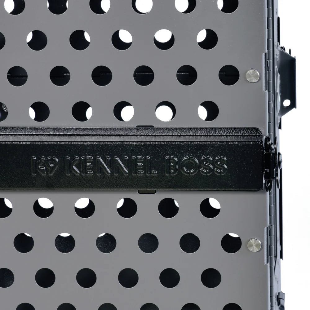 K9 KENNEL BOSS ALUMINIUM DOG CRATE GREY