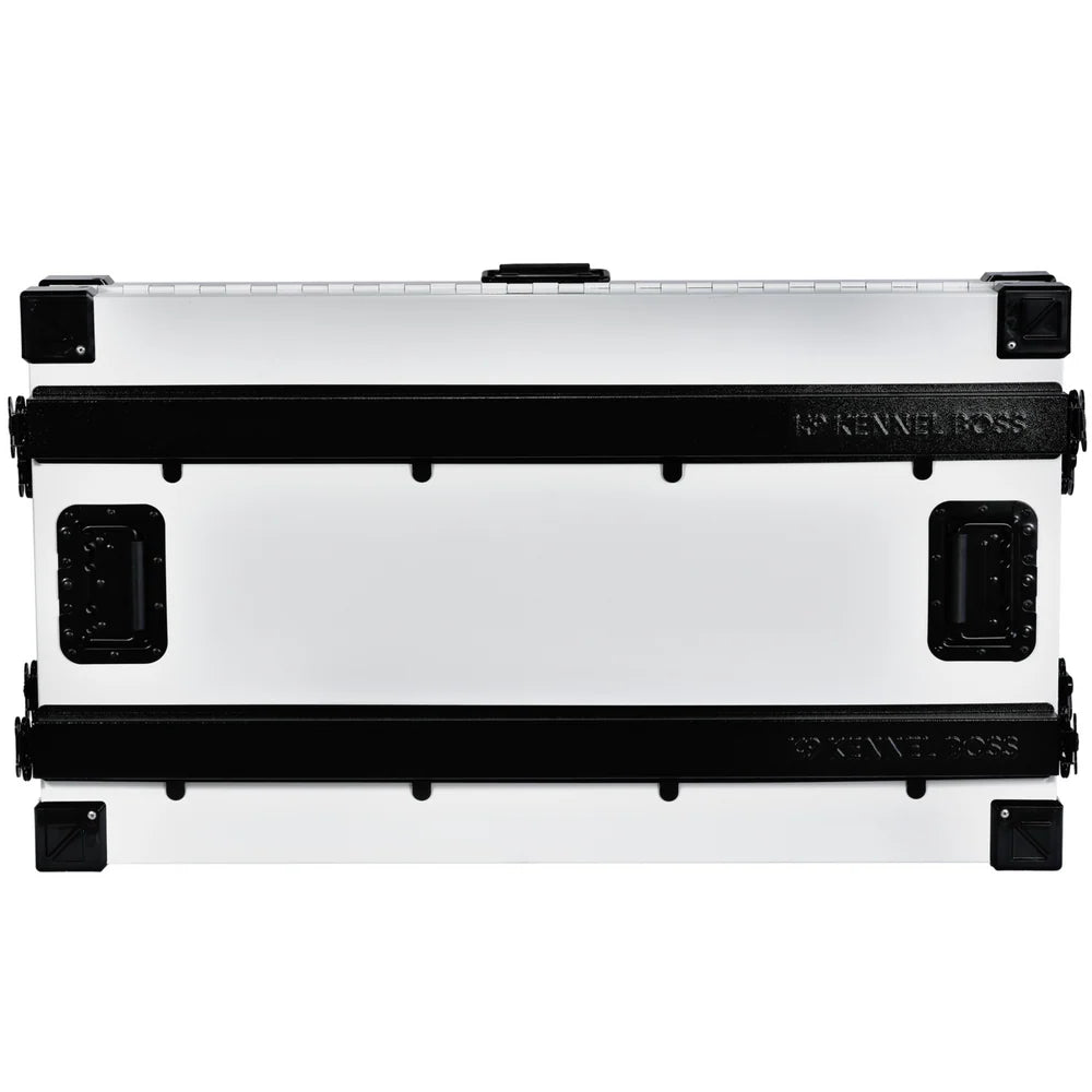 K9 KENNEL BOSS ALUMINIUM DOG CRATE WHITE