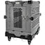 CART FOR K9 BOSS DOG CRATE BLACK