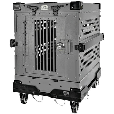CART FOR K9 BOSS DOG CRATE BLACK