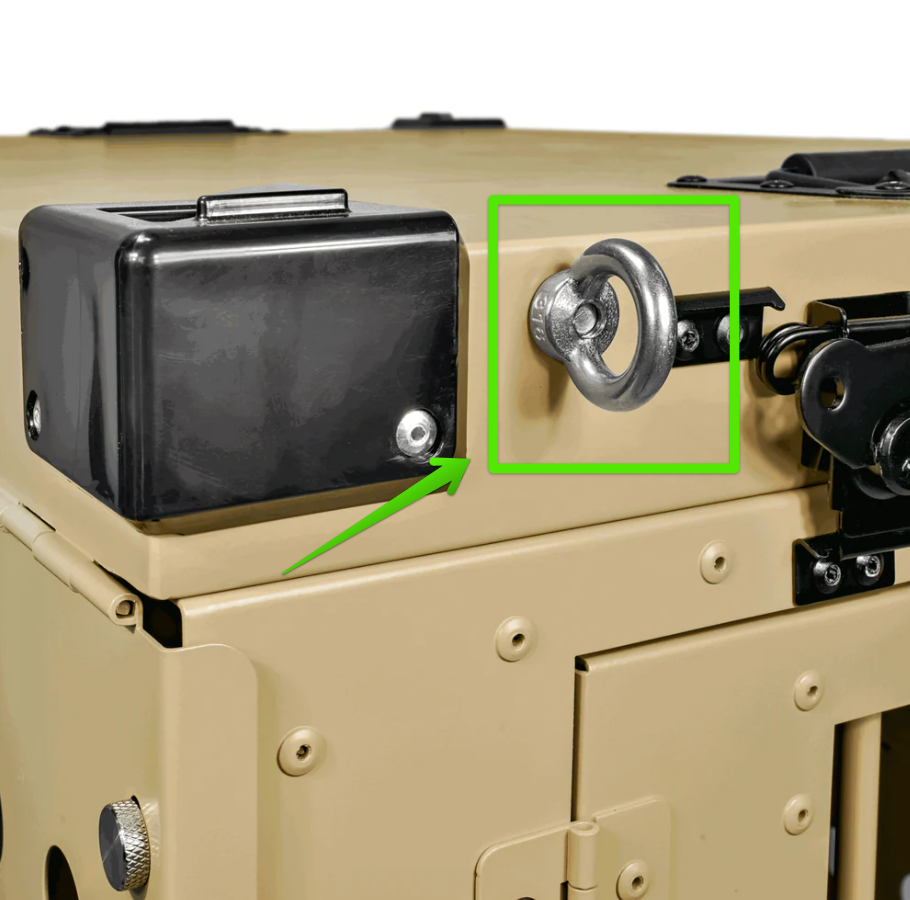 TIE-DOWN KIT FOR K9 KENNEL BOSS