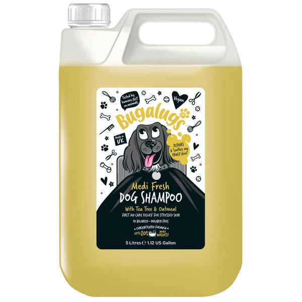 BUGALUGS MEDI FRESH DOG SHAMPOO (ANTI SCRATCH)