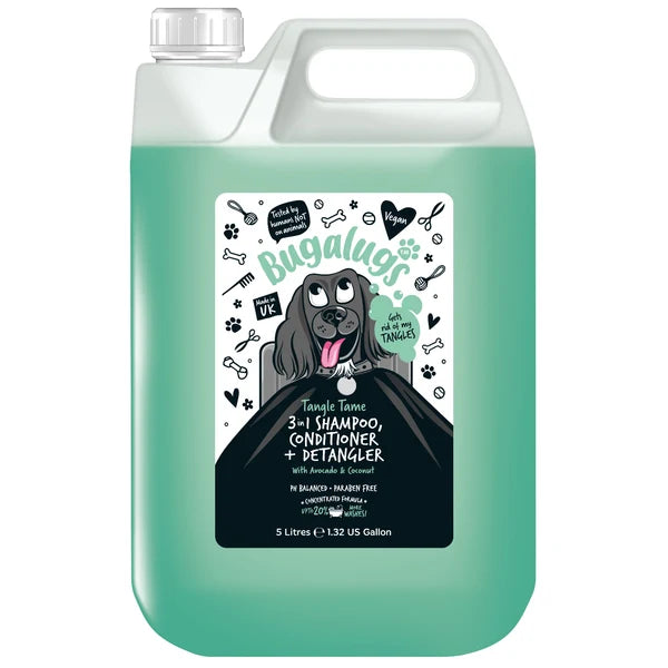 AVOCADO & COCONUT TANGLE TAME 3 IN 1 DOG SHAMPOO