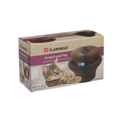 SCRATCHING TOY CAMA BROWN