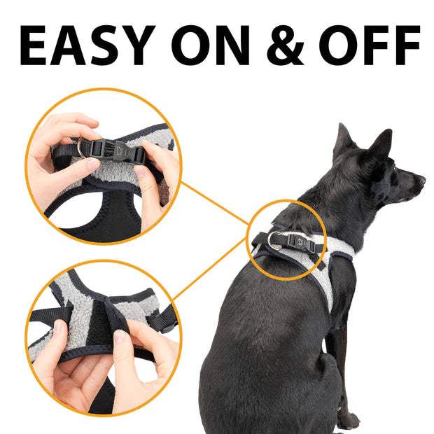 KAORI CURLY P HARNESS GREY