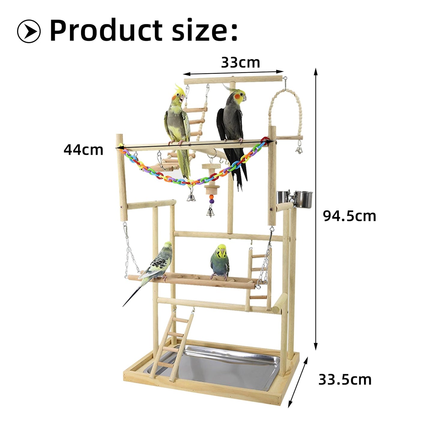 WOODEN PARAKEET LUNAPARK