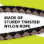 FERPLAST TWIST LEASH BROWN