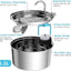 STAINLESS STEEL PET WATER FOUNTAIN 3.2L