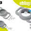 AIRTAG HOLDER GREY