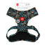WAUDOG MESH BREATHABLE DOG HARNESS WITH QR-PET TAG LEOPARD DESIGN
