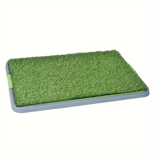 DOG TRAY TOILET WITH ARTIFICIAL GRASS