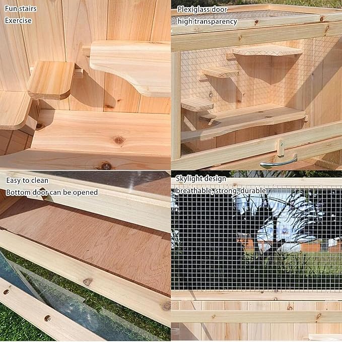 WOODEN RODENT CAGE MAZE
