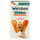 WEBBOX LICKIES TASTY LICKS CREAMY TREATS