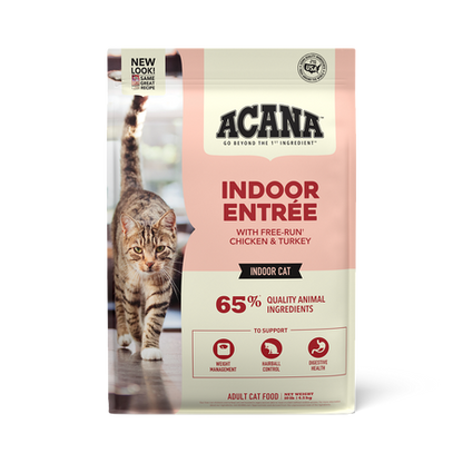 Acana Indoor Entrée Dry Cat Food, 1.8 kg