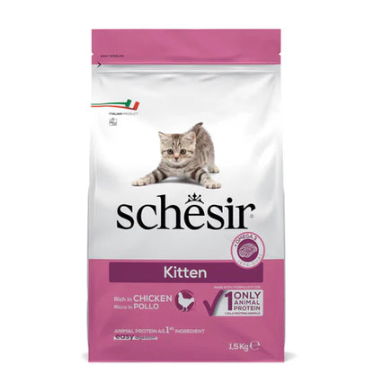 Schesir Kitten Dry Food – Chicken 1,5kg