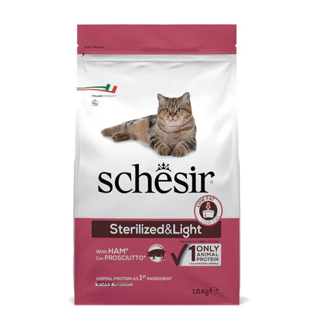 Schesir Sterilised & Light with Ham