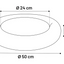 BASKET ALBA ROUND LIGHT PINK