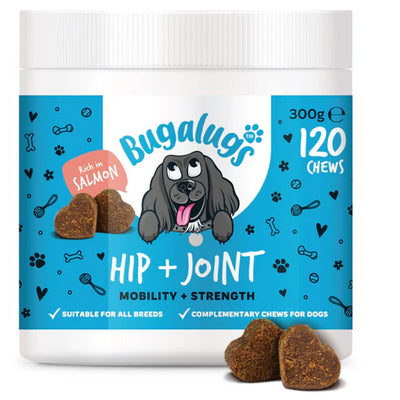 HIP & JOINT SUPPLEMENT CHEWS FOR DOGS 80G 120 CHEWS