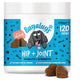 HIP & JOINT SUPPLEMENT CHEWS FOR DOGS 80G 120 CHEWS