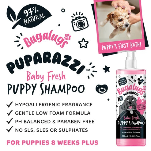 BUGALUGS PUPARAZZI BABY FRESH PUPPY SHAMPOO